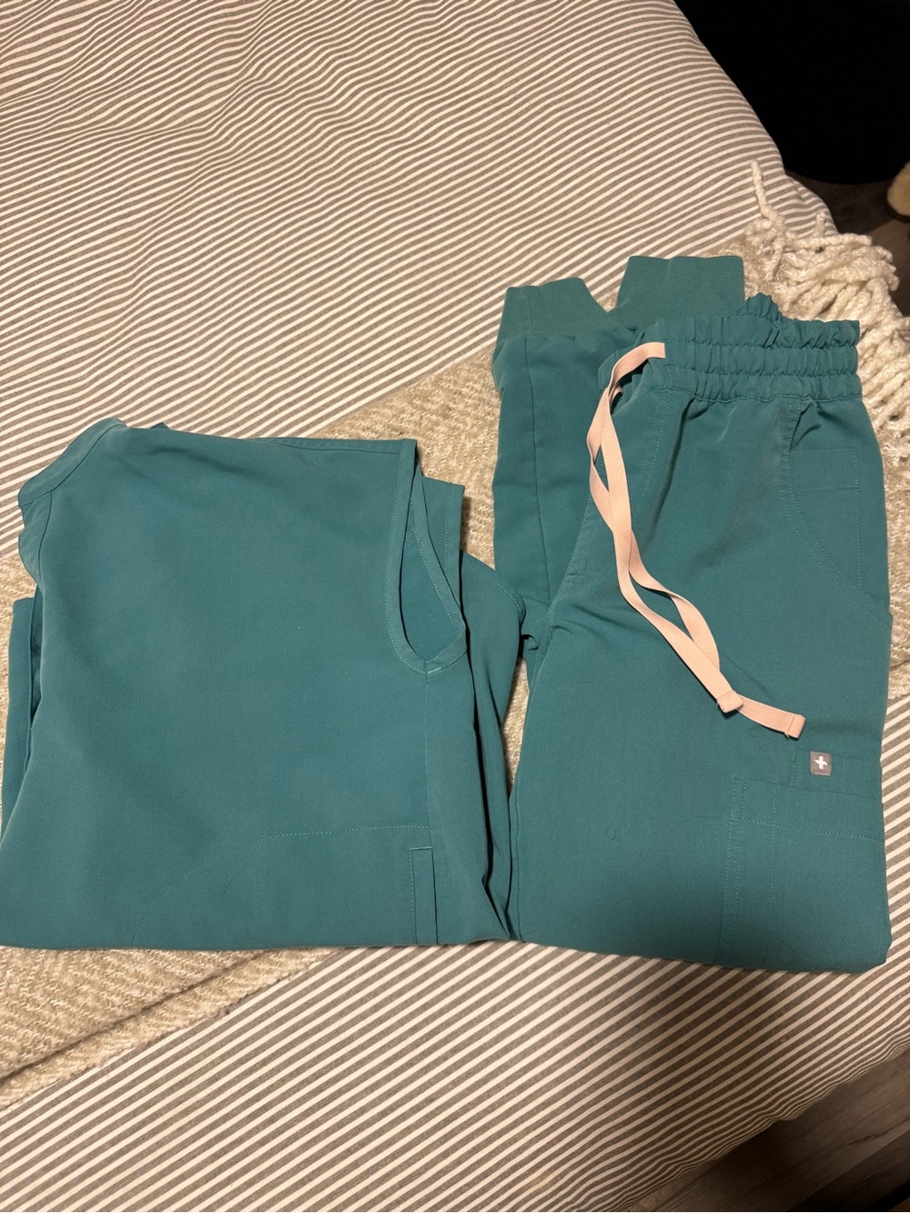 FIGS Teal Scrub Jumpsuit